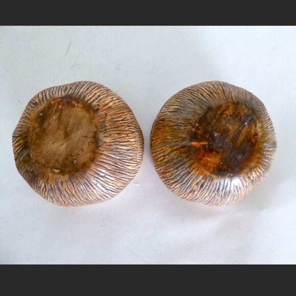 VINTAGE 1960’s PAUL MARSHALL CRACKED COCONUT CERAMIC TIKI MUG SET - Picture 6 of 7